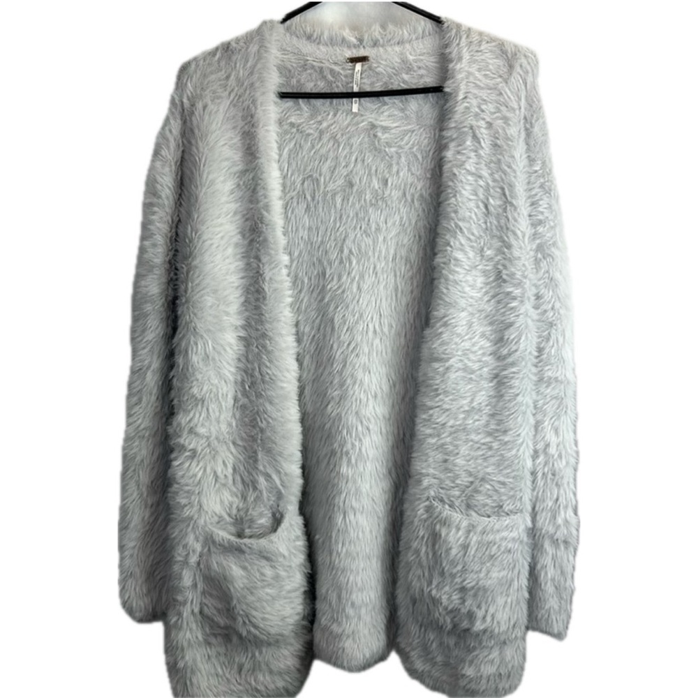 Free People Women’s Faux Fur Fuzzy Cardigan Size XS